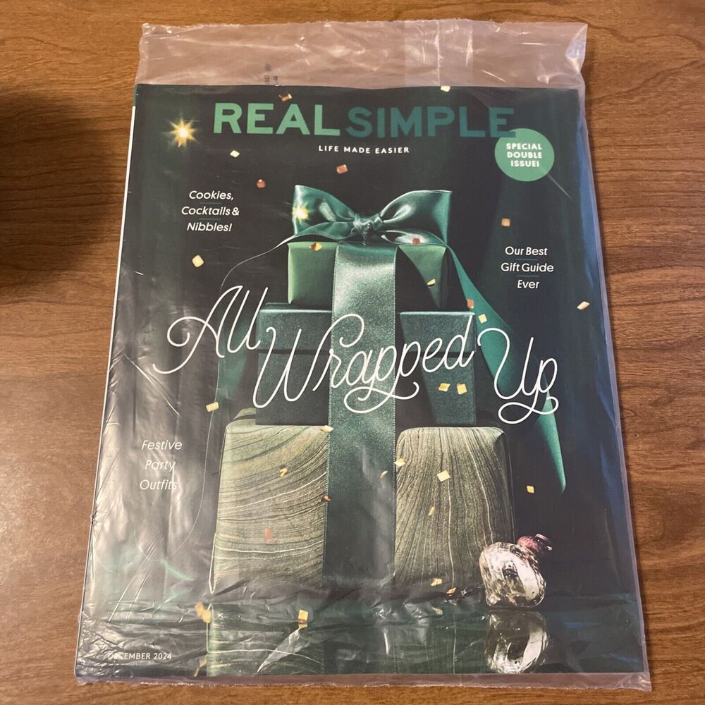Real Simple Magazine - December 2024 - Special Double Issue! All Wrapped Up